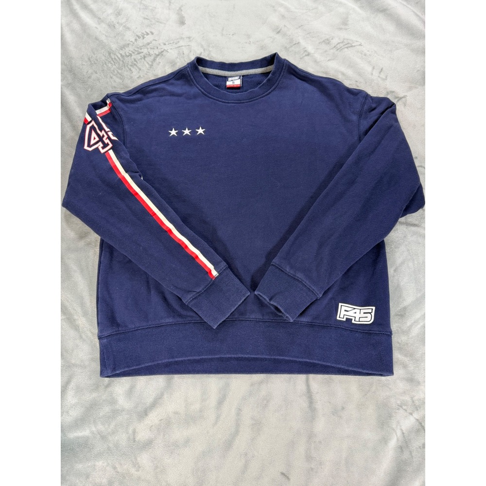 F45 Functional Forty Five Crew Neck S Navy Athletic Gym Sweatshirt Women Men